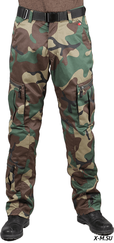 Мотоштаны мужские INFLAME SPIKE GREEN Ed., цвет зеленый-камуфляж Мотоштаны мужские INFLAME SPIKE GREEN Ed., цвет зеленый-камуфляж
