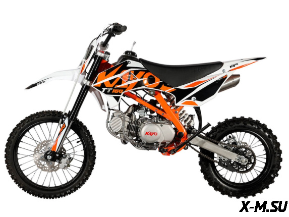 Питбайк KAYO TT160 17/14 KRZ (механ. сцепл., кикстартер 2022 г.)