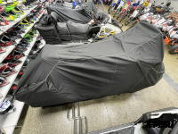 Чехол транспортировочный снегохода Stels Ермак 600L черный полиэстеровая ткань Оксфорд ПРЕМИУМ качес