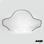 Стекло ветровое ,высокое для снегохода Yamaha Phazer GT (высота 54см, толщина 2мм, ПЭТг)