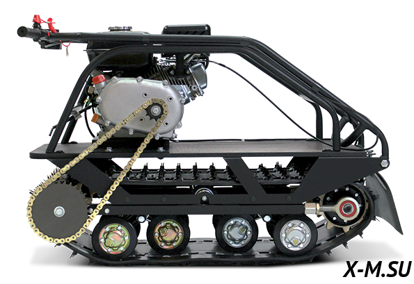 Мотобуксировщик НОРКА 380 MINI 8 л.с. Мотобуксировщик НОРКА 380 MINI 8 л.с.