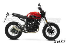 Мотоцикл дорожный ROCKOT SCRAMBLER (красный глянцевый)