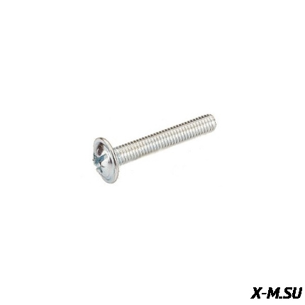 Винт с прессшайбой M4 x 20 DIN 967 оц. (10 шт)