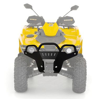 Бампер для квадроцикла Stels, 650-800G с защитой фар (черный) МП 0223